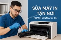 khắc phục máy in trời nồm ẩm