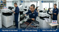 Hướng dẫn sửa máy hp107